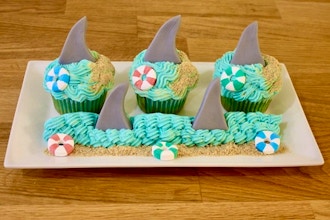 Shark Cupcakes (Ages 2-8 w/ Caregiver)